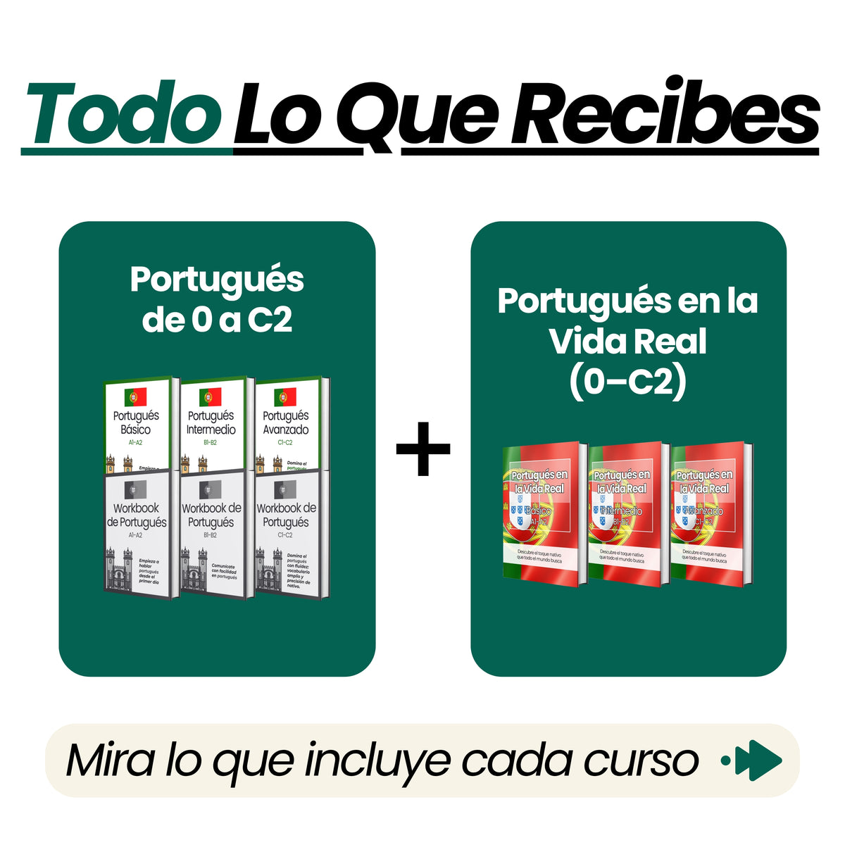 Curso Completo de Portugués (de 0 a C2 + Portugués en la Vida Real)