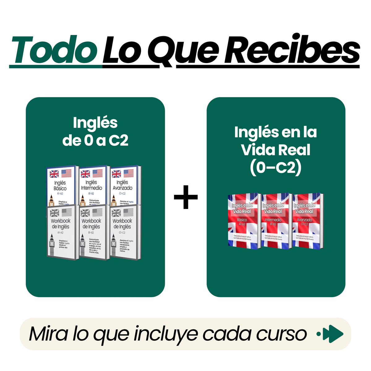 Curso Completo de Inglés (de 0 a C2 + Inglés en la Vida Real)