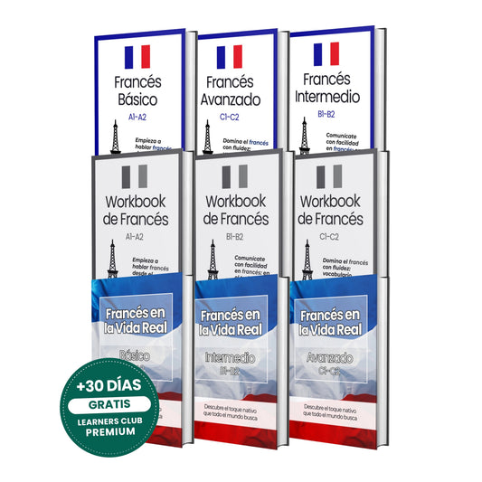 Curso Completo de Francés (de 0 a C2 + Francés en la Vida Real)