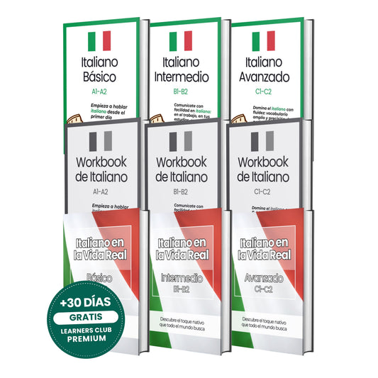 Curso Completo de Italiano (de 0 a C2 + Italiano en la Vida Real)